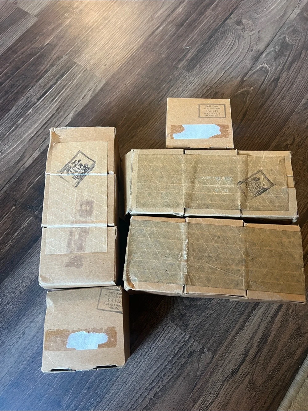 Vintage  Campbell Kids Plastic Face Mugs – 11 NEW in Original Boxes – NOS